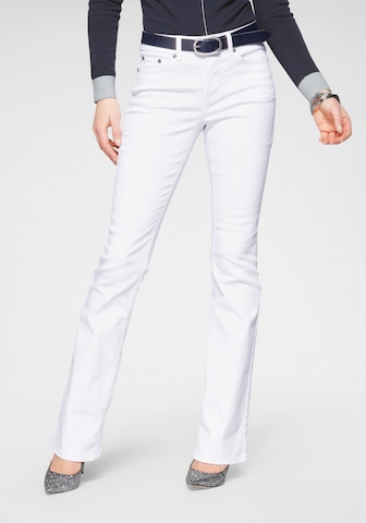 ARIZONA Boot cut Jeans in White: front