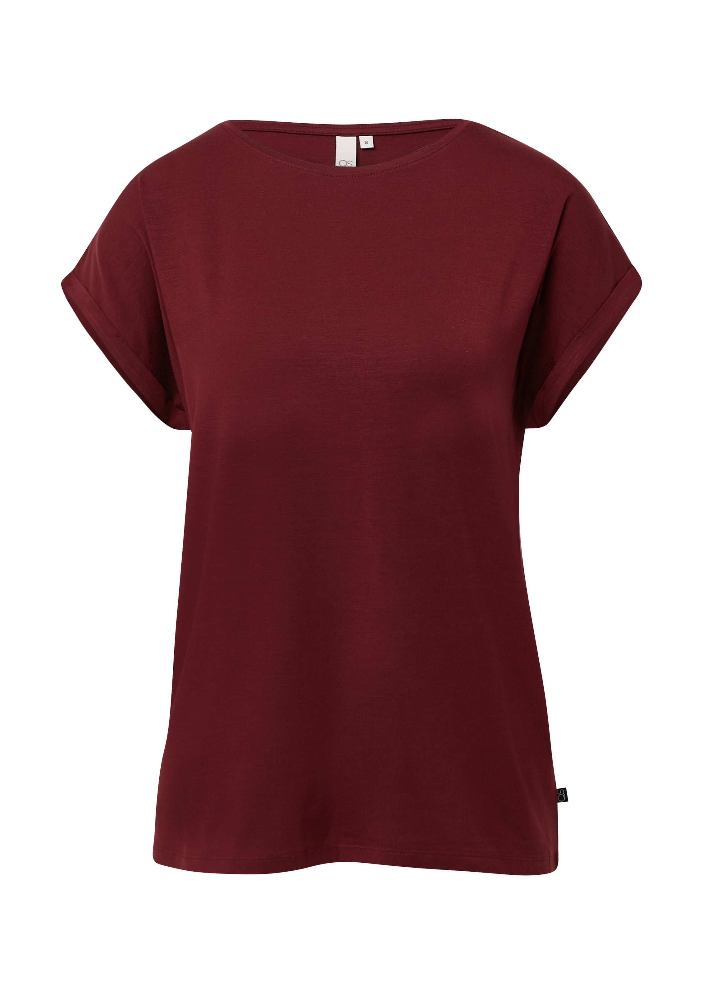 T-shirt QS en rouge : devant