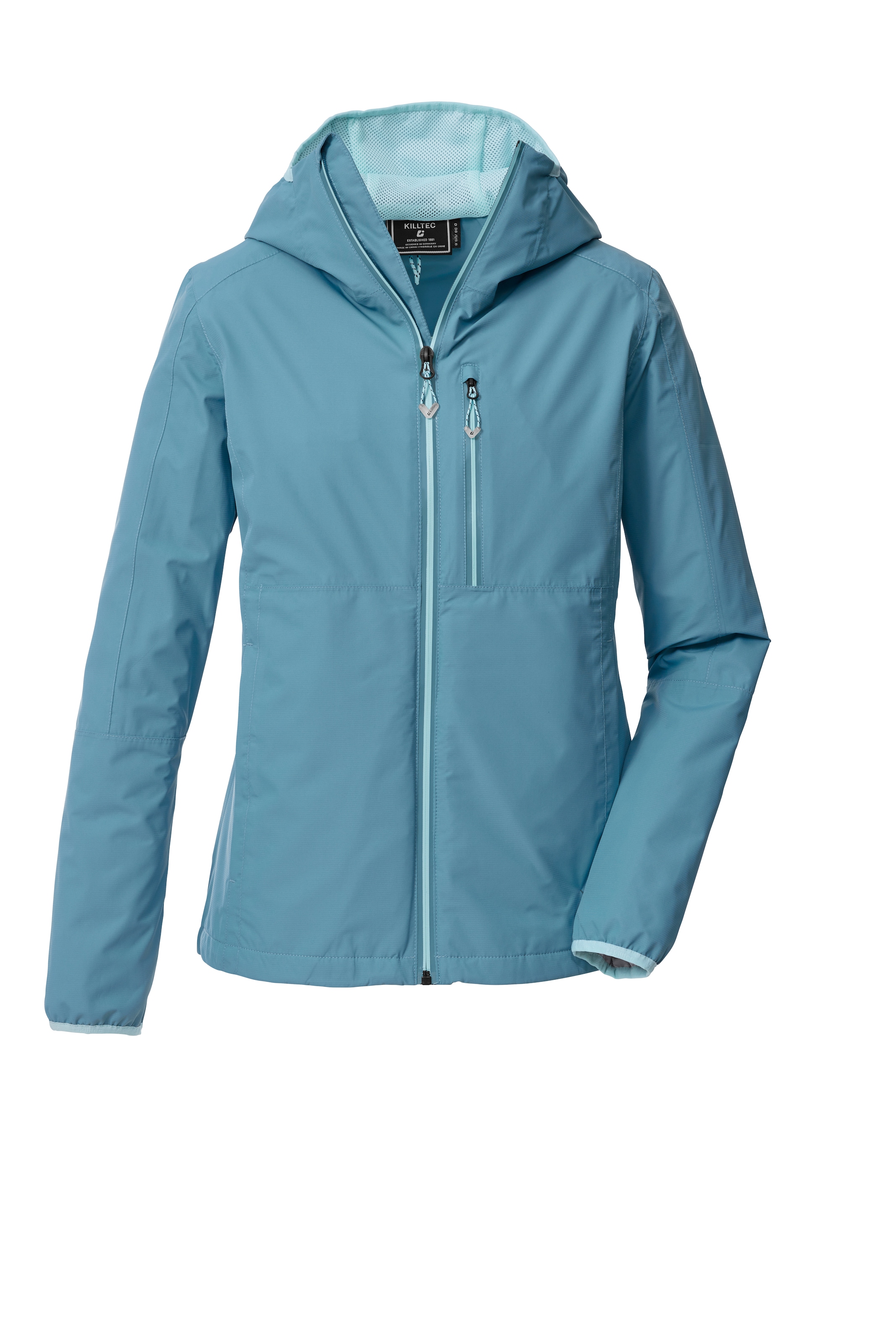 KILLTEC Outdoor Jacket in Blue: front