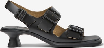 CAMPER Strap sandal 'Dina' in Black