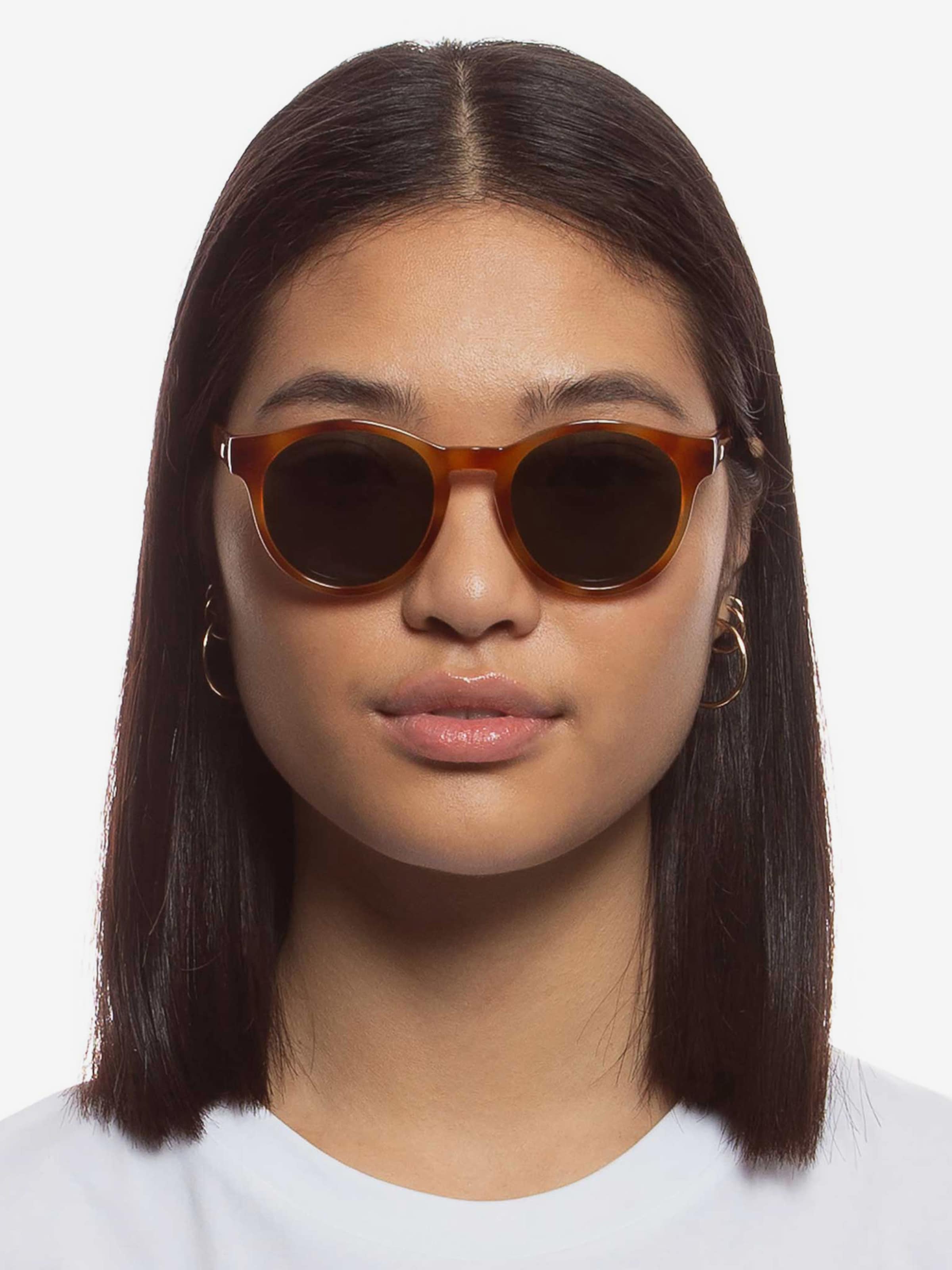 LE SPECS Sunglasses 'Hey Macarena' in Auburn, Ochre ABOUT YOU
