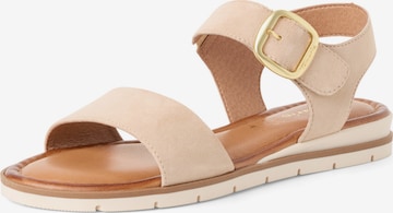 smėlio Tamaris Sandalai: priekis