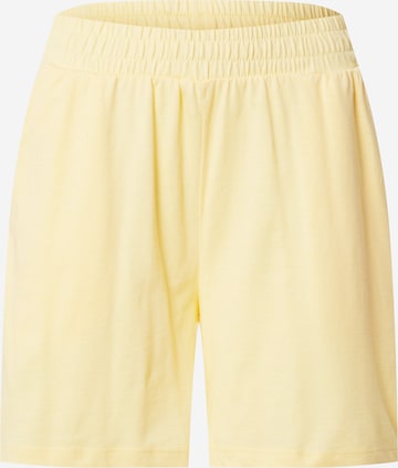 VILA Loose fit Pants 'DREAMERS' in Yellow: front