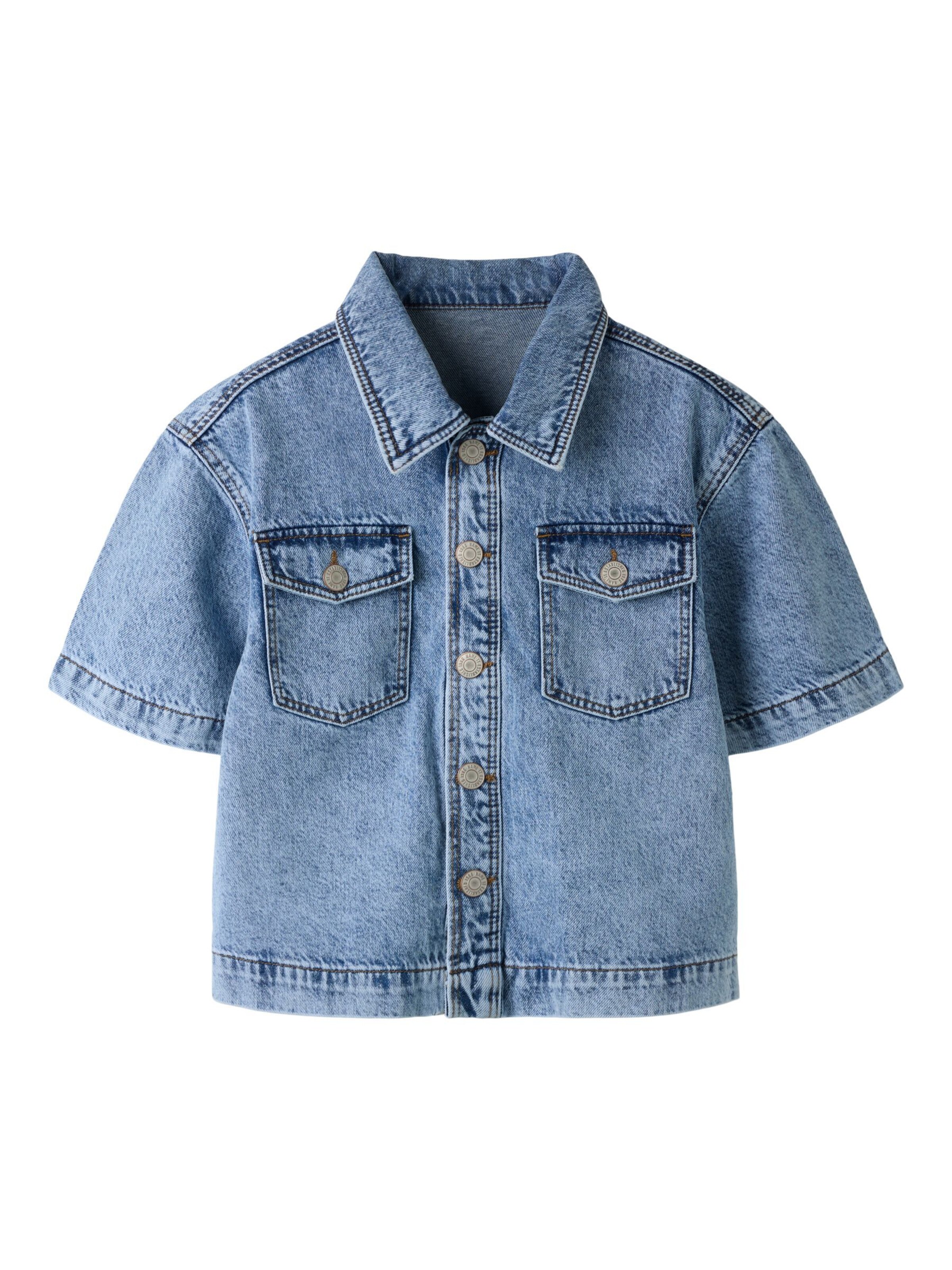 NAME IT - Blusa en azul: frente