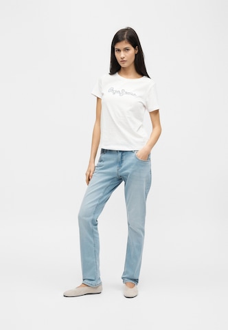 Pepe Jeans Slimfit Jeans 'VENUS' i blå: framsida