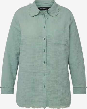 Ulla Popken Blouse in Groen: voorkant