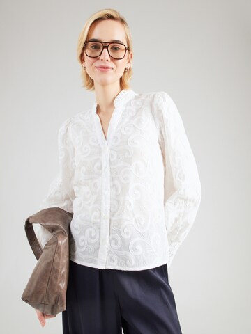 NÜMPH Блузка 'TULKA' в Белый: спереди