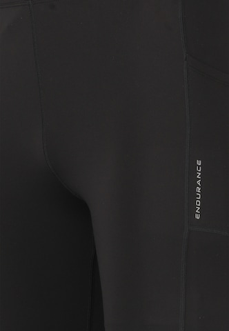ENDURANCE Skinny Sports trousers 'Strong' in Black