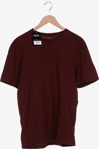 Volcom Shirt in L in Red: front