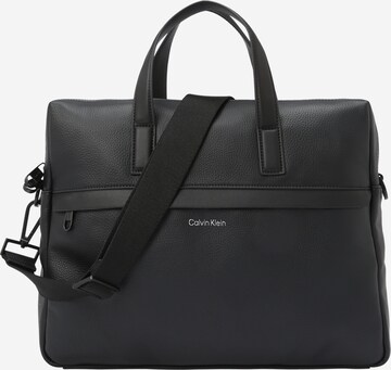 Sac d’ordinateur portable 'Must' Calvin Klein en noir : devant