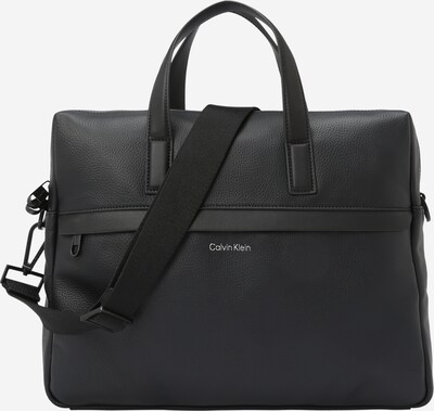 Geantă laptop 'Must' Calvin Klein pe negru / alb, Vizualizare produs