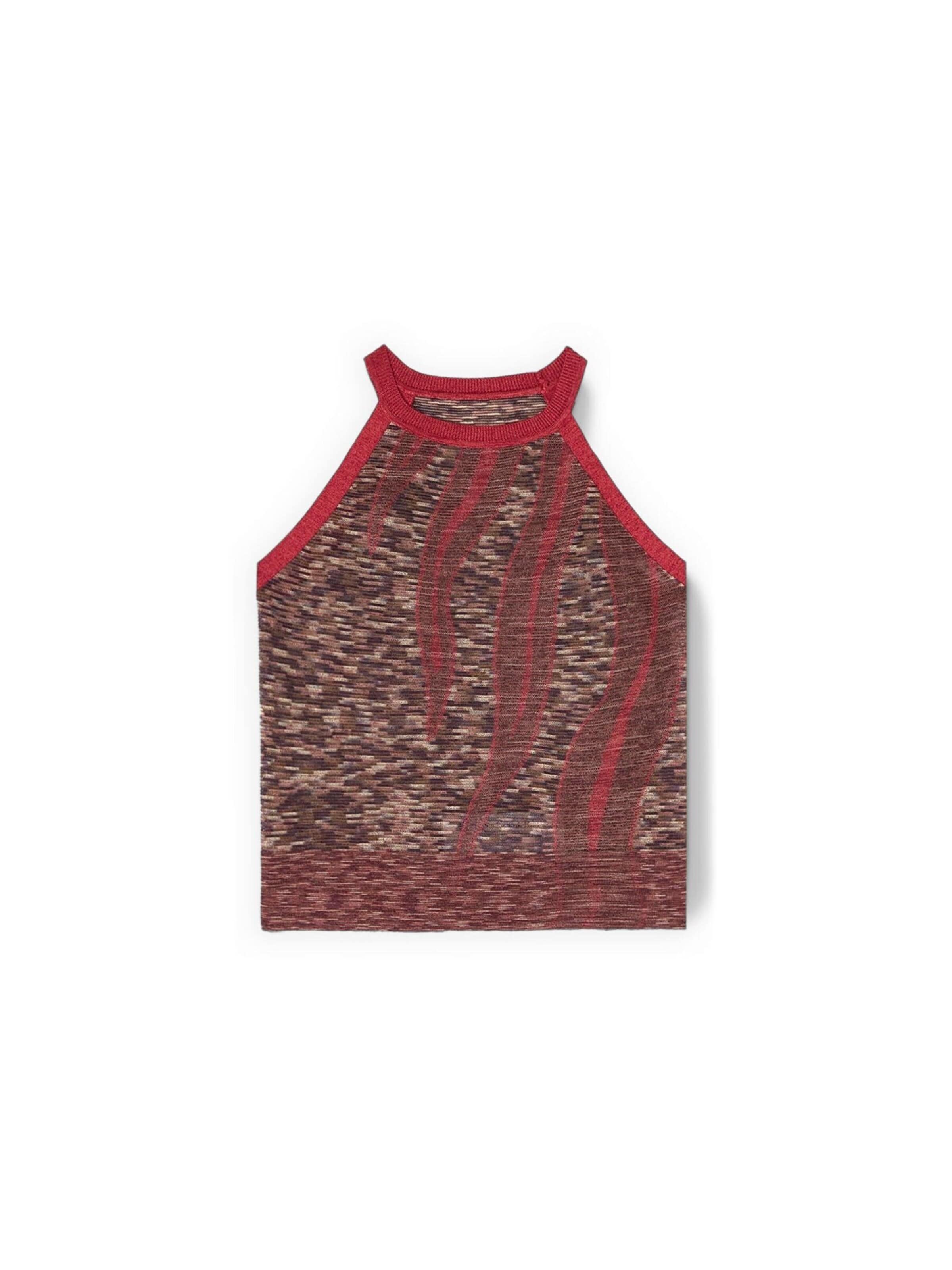 MOTIVI - Top en rojo: frente