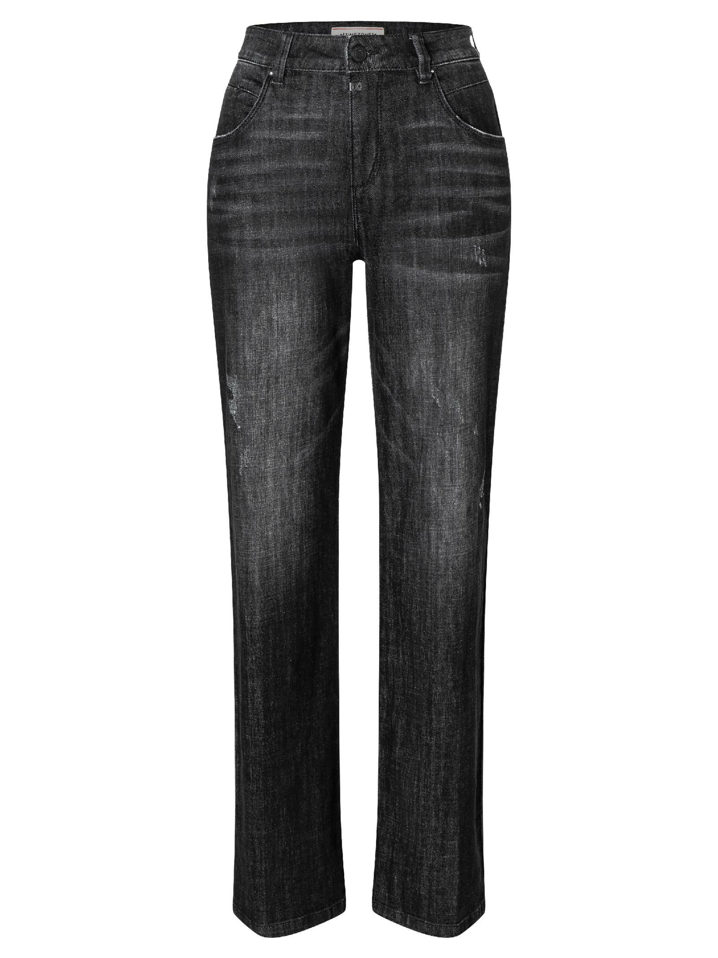 TIMEZONE Regular Jeans in Black: front