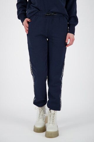 Alife and Kickin Tapered Broek 'MonaAK' in Blauw: voorkant