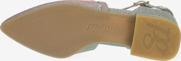 Décolleté sling di Paul Green in argento