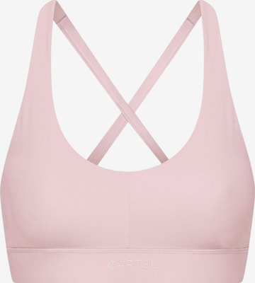 Haut ' Cartel x Align ' Copenhagen Cartel en rose : devant