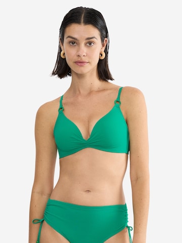 TRIUMPH Triangel Bikini-Top ' Red Label Mix & Match Summer ' in Grün: Vorderseite