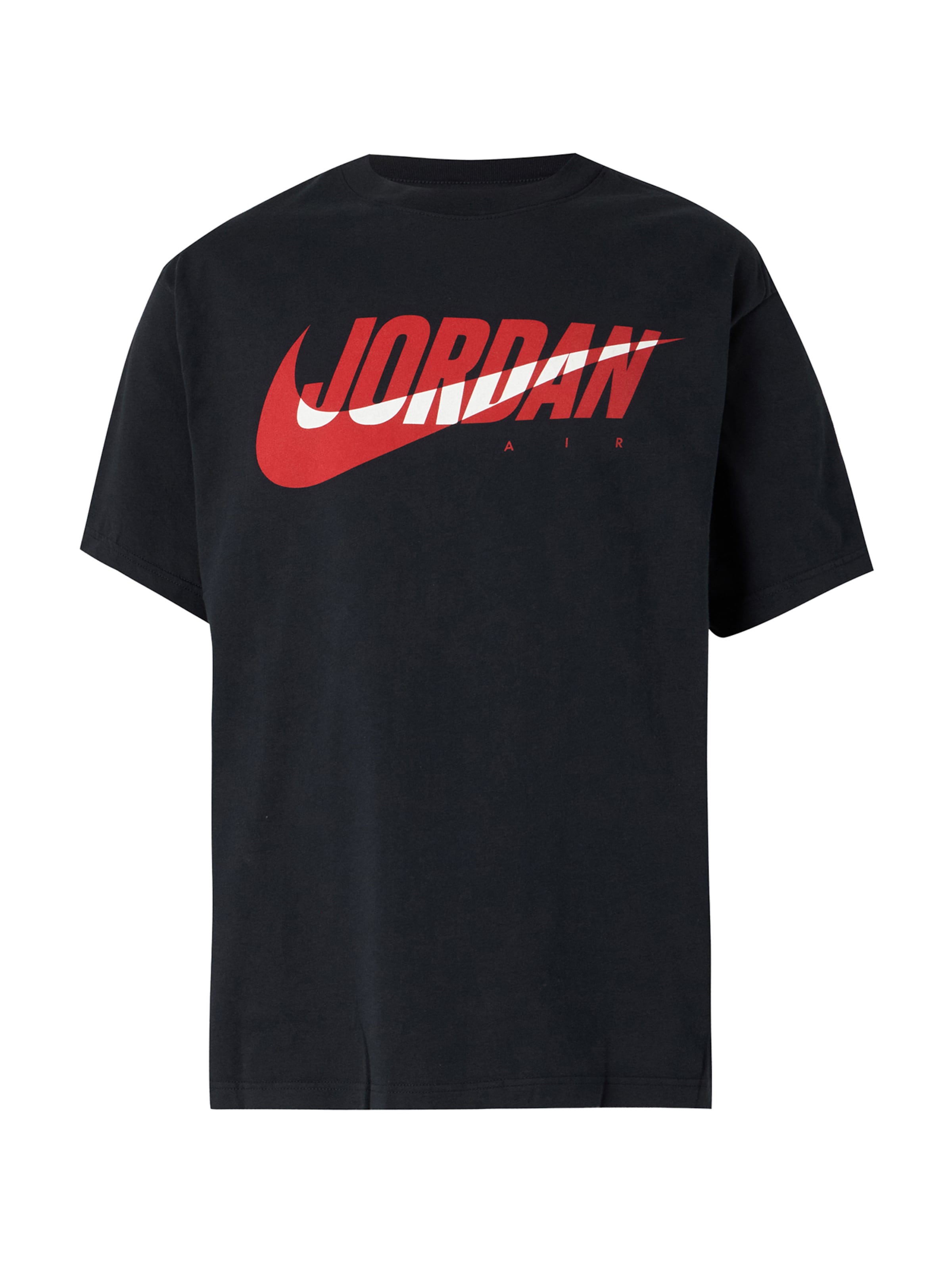 Jordan Μπλουζάκι 'Brooklyn Essentials' σε XS σε κόκκινο / μαύρο / λευκό, Άποψη προϊόντος