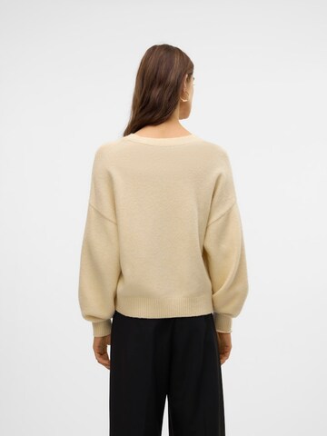 VERO MODA Вязаная кофта 'VMCecily' в Бежевый