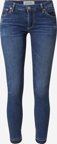 AG Jeans Skinny Jeans i blå: framsida