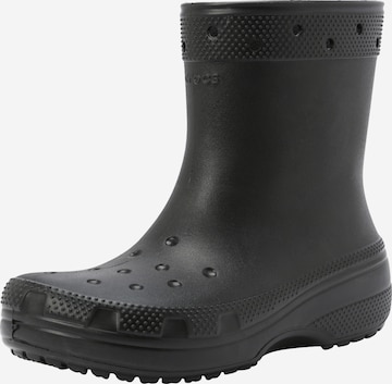 Crocs Rubber Boots 'Classic' in Black: front