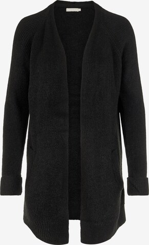 Cardigan 'Ellen' PIECES en noir : devant