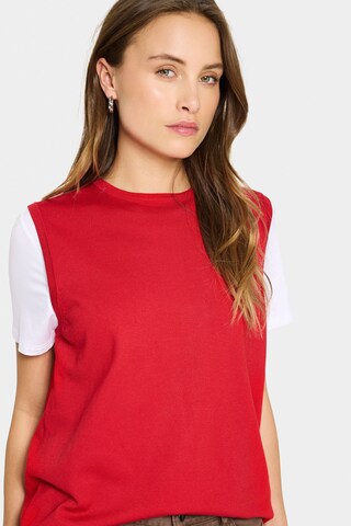 SAINT TROPEZ Sweater 'MilaSZ' in Red