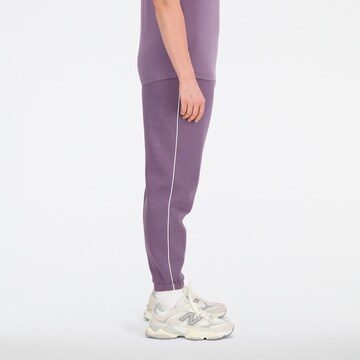 new balance Loose fit Workout Pants 'Essentials' in Purple