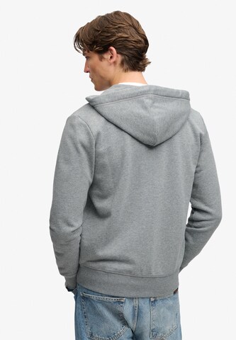 Superdry & Co Ζακέτα φούτερ 'ESSENTIAL' σε γκρι