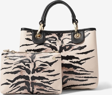 Borsa a mano di Braccialini in beige: frontale