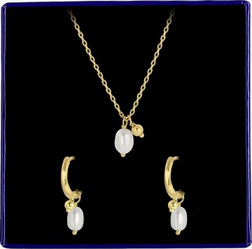 Lucardi Jewelry Set in Gold