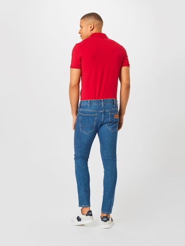 WRANGLER Skinny Jeans 'BRYSON' in Blauw