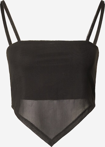 Top 'PAITYN' di NEON & NYLON in nero: frontale