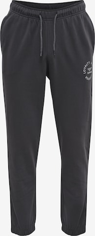 Hummel Tapered Sportbroek in Zwart: voorkant