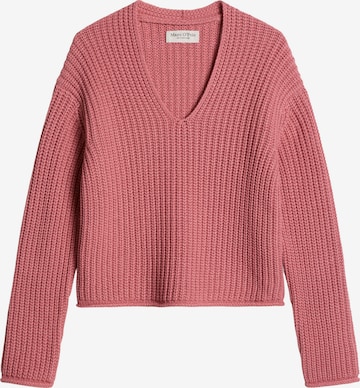 Pull-over Marc O'Polo en rose : devant