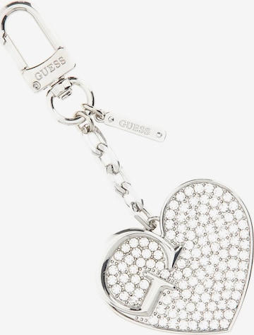 GUESS Key Ring in Silver: front