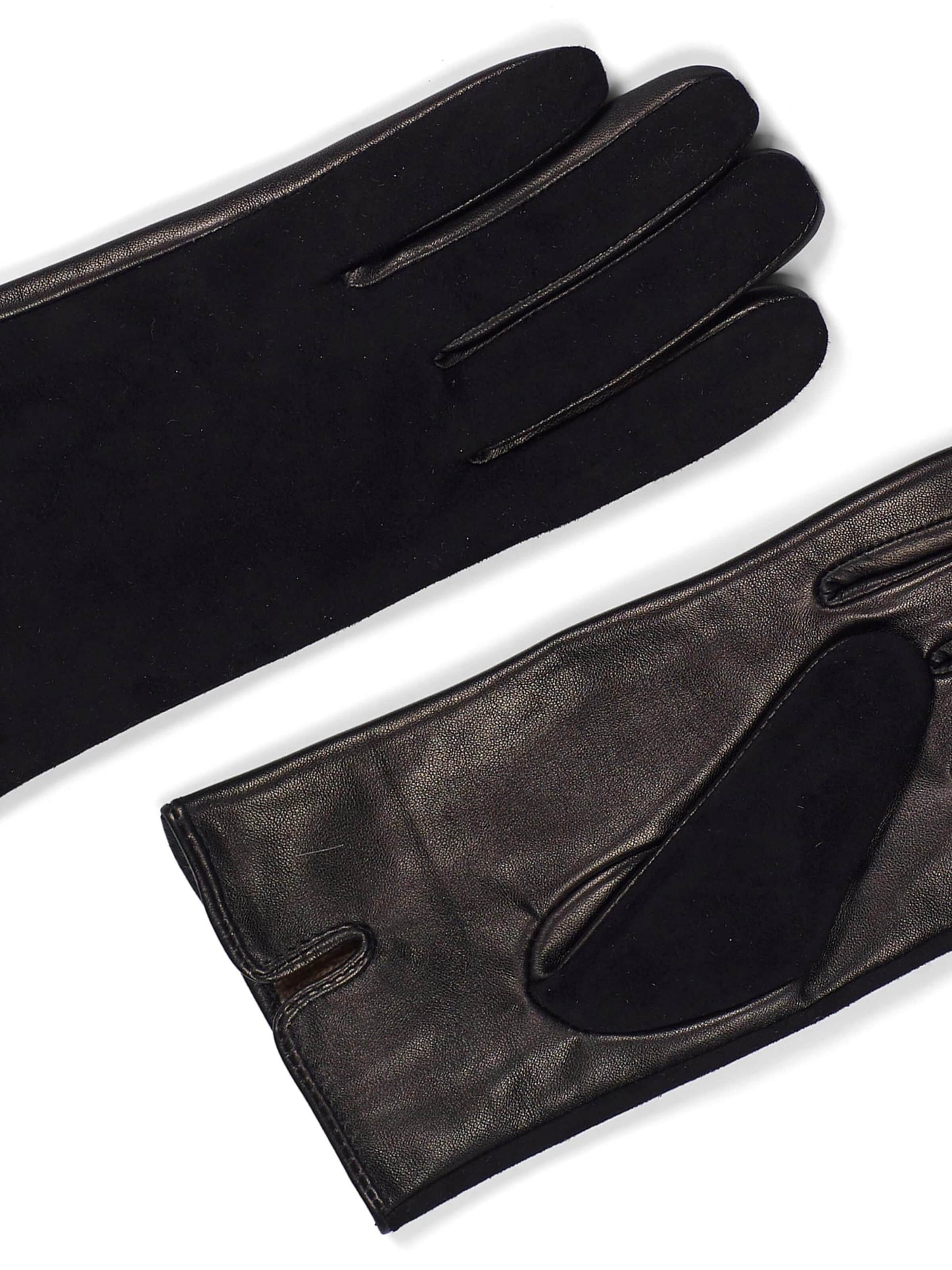 Gants 'Women's Leather Gloves Luna Black' Howard London en marron