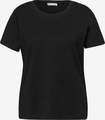 STREET ONE T-Shirt in Schwarz: Vorderseite