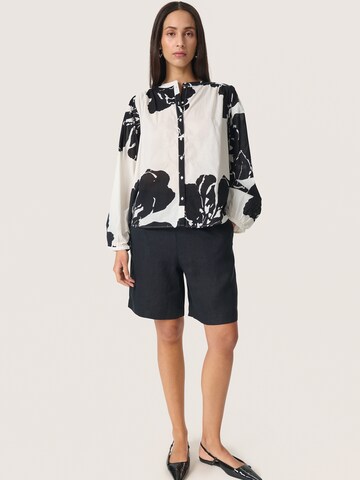 SOAKED IN LUXURY Blouse 'Joanne' in White