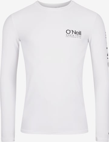 O'NEILL Funkcionalna majica 'Cali' | bela barva: sprednja stran