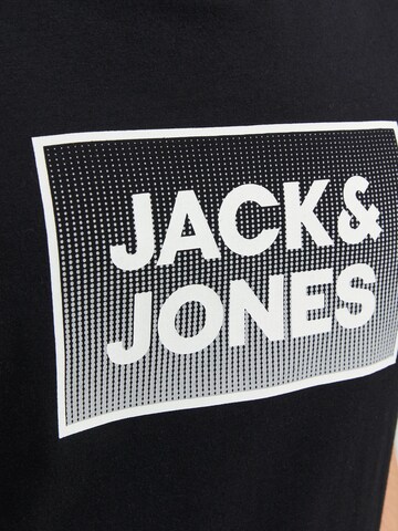 JACK & JONES Koszulka 'STEEL' w kolorze czarny