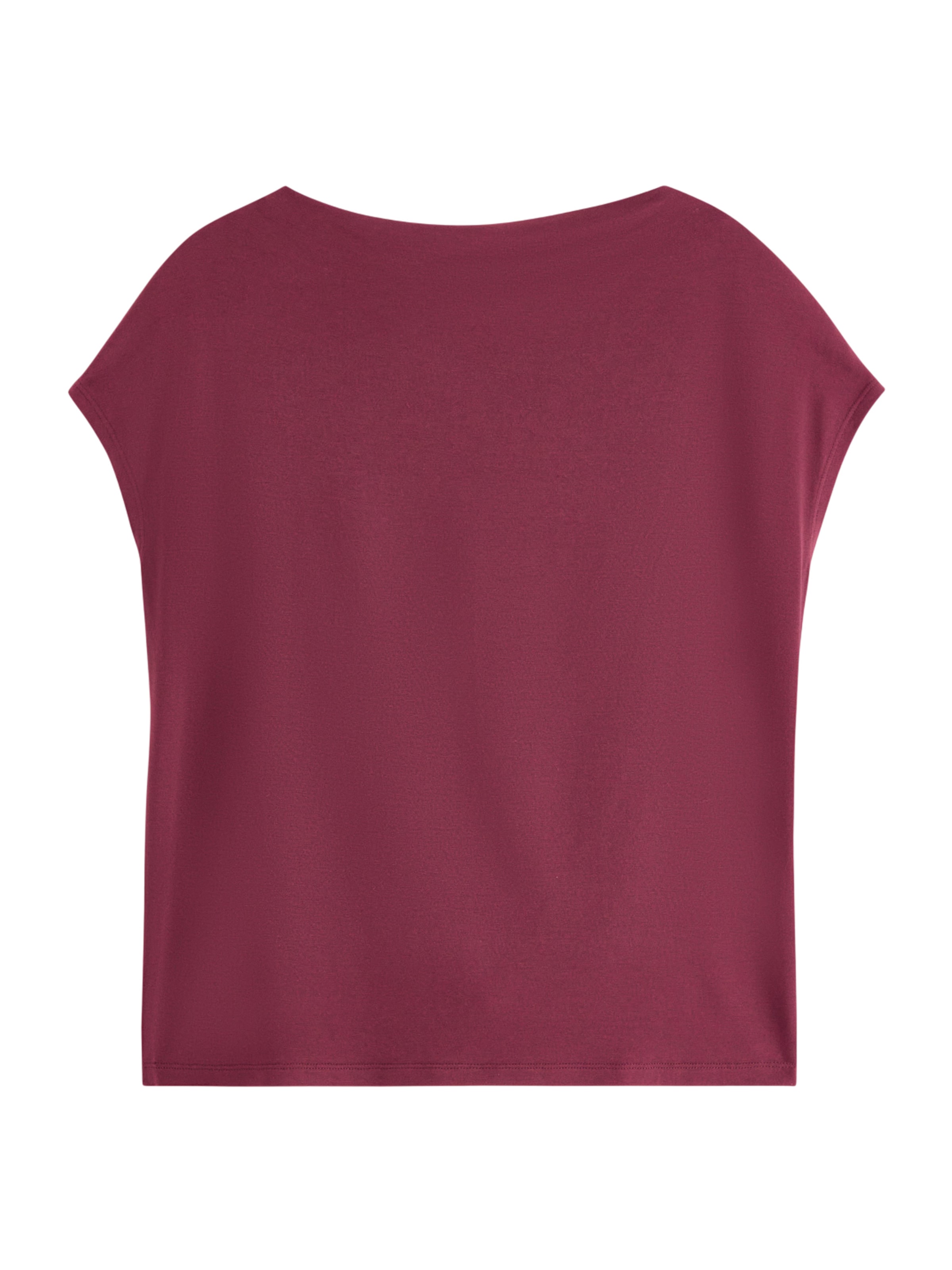 sarkans Lindex T-Krekls 'Sofia': no priekšpuses