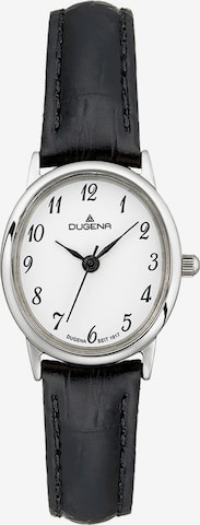 DUGENA Uhr in Schwarz: predná strana