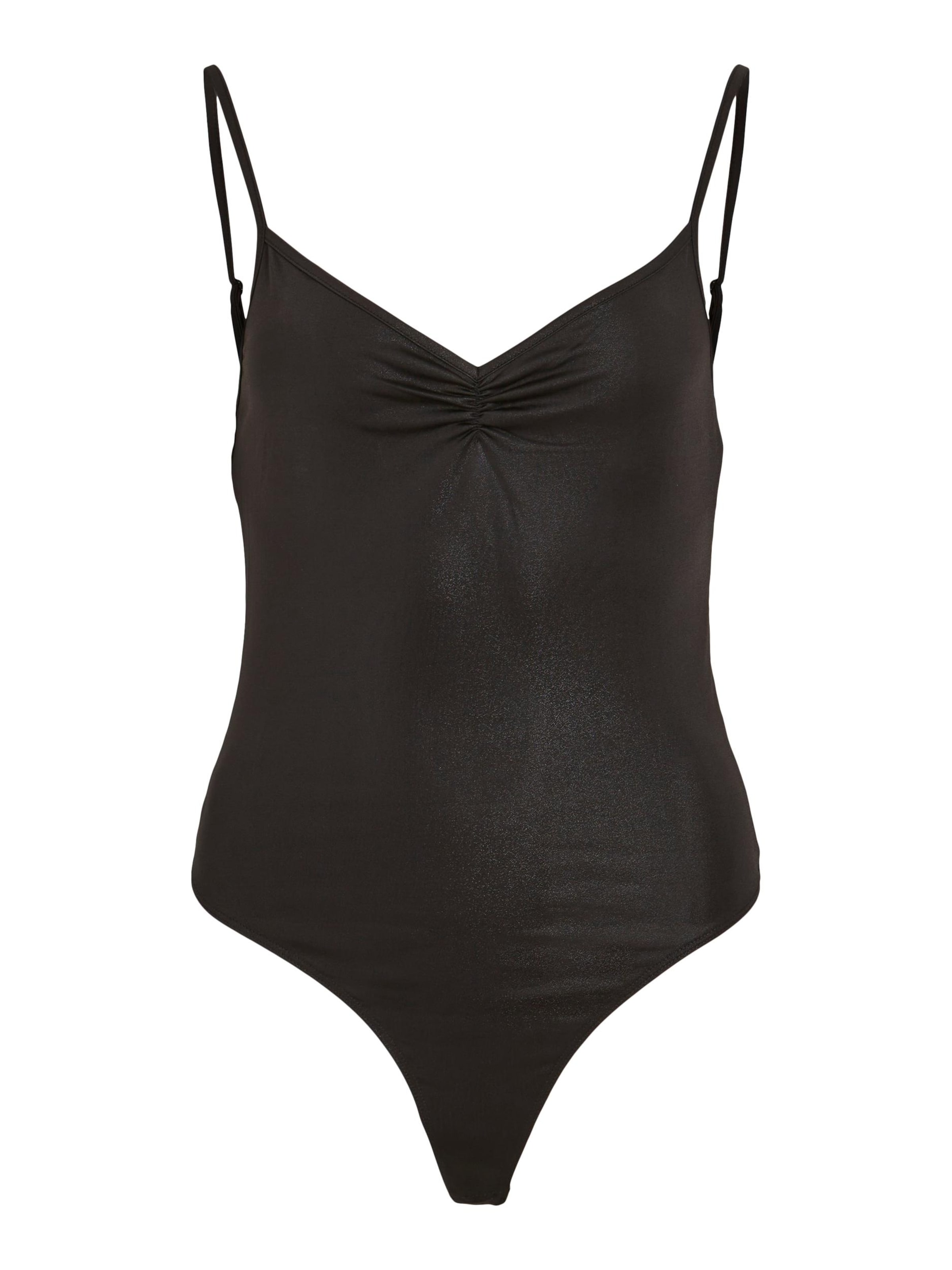 Shirtbody 'SYLVIE' VILA en noir : devant