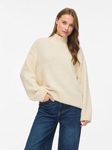 VILA Pullover 'ESSY' in Beige: Vorderseite