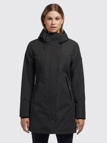 khujo Between-season jacket 'Izaf2' in Black: front