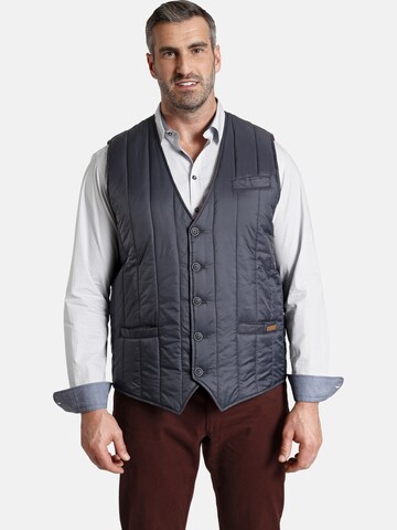 Charles Colby Vest 'Duke John' in Blue: front