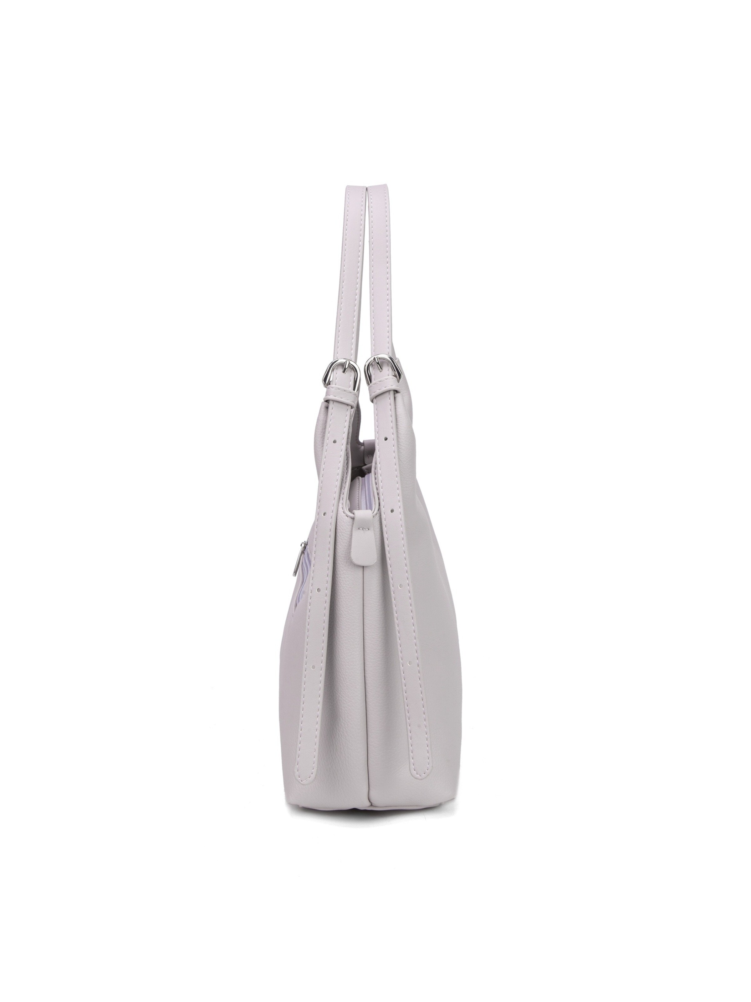 Borsa a spalla 'Borsa a Spalla Hobo David Jones Ecopelle Morbida Zip' di David Jones in lilla