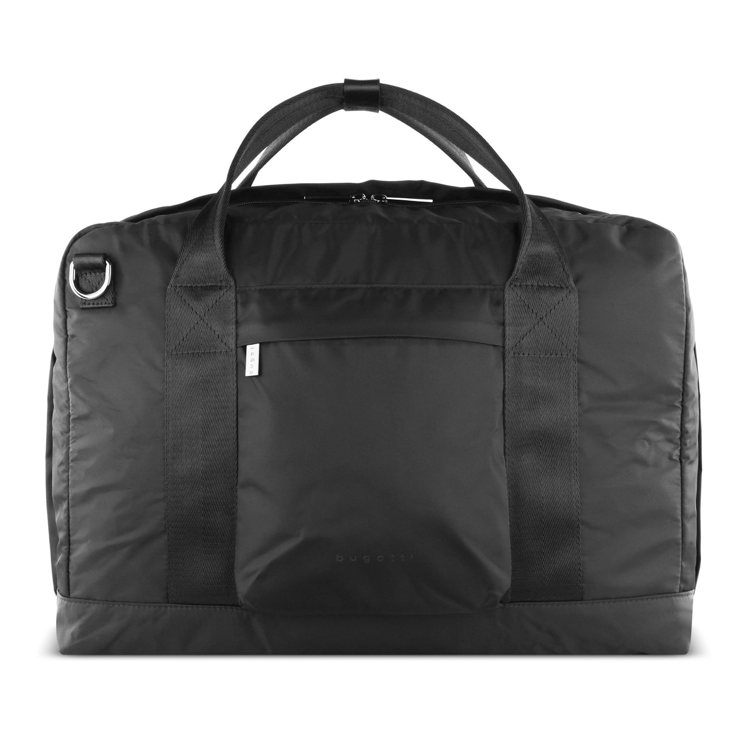 bugatti Weekender 'Elia' in Schwarz: Vorderseite