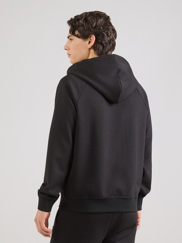 Karl Lagerfeld - Casaco em moletão em preto: atrás